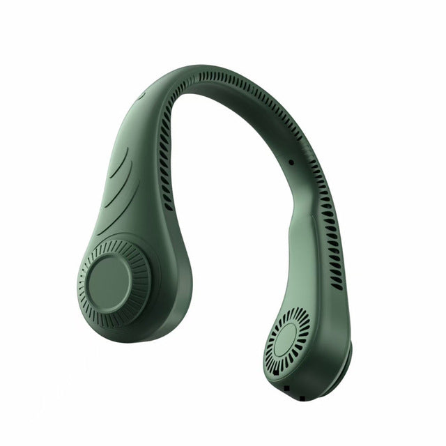 Portable USB Charging Bladeless Mini Neck Fan