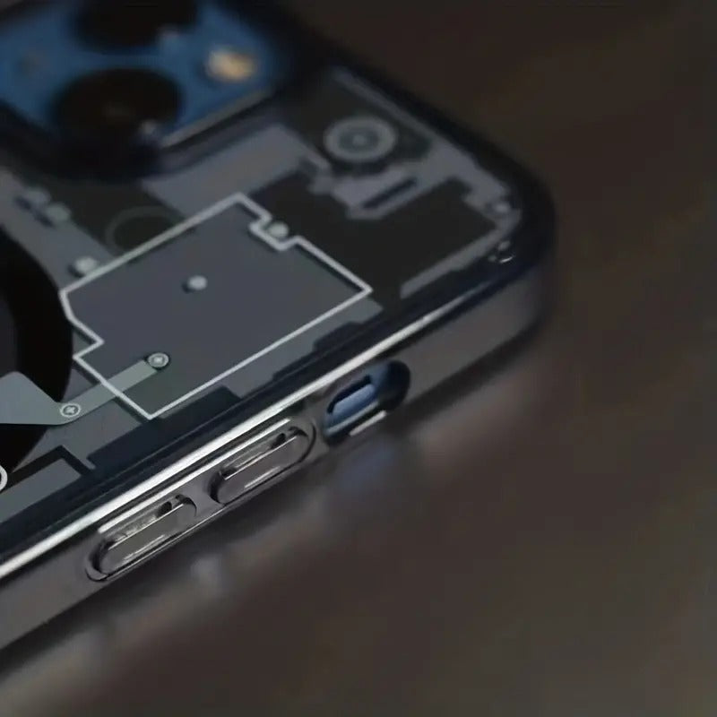 Transparent Magnetic iPhone Case for Multiple Models