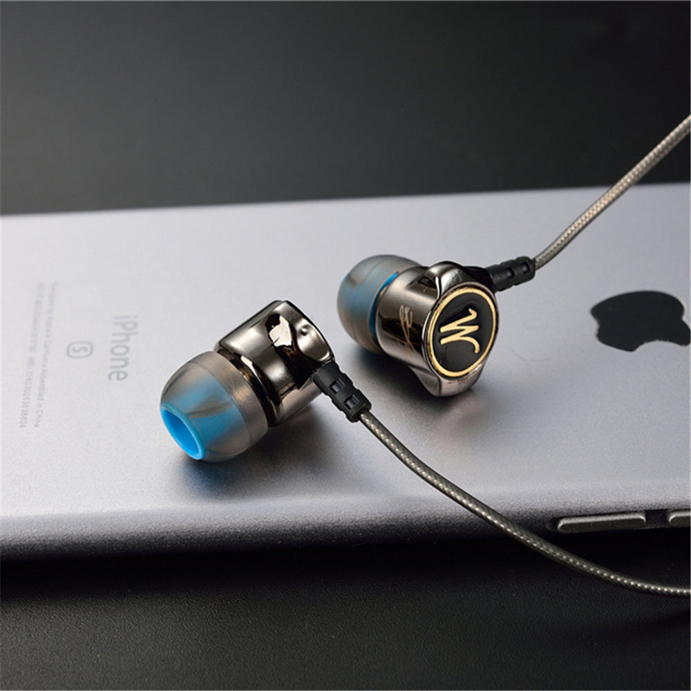 Metal In-Ear Headphones with Microphone