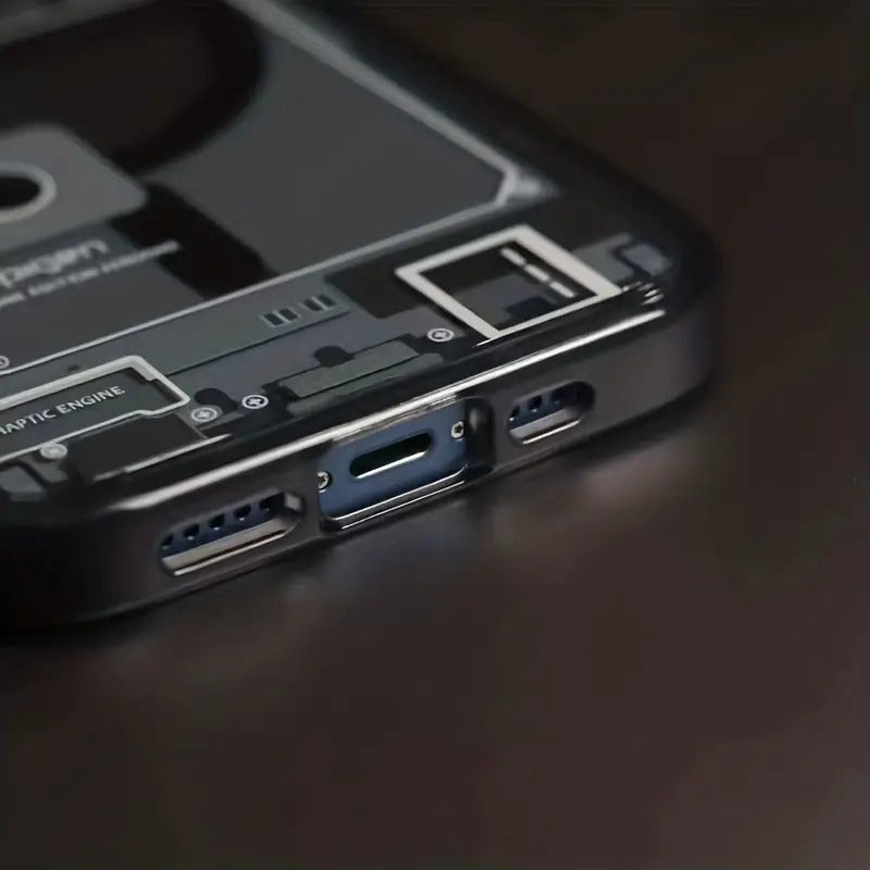 Transparent Magnetic iPhone Case for Multiple Models