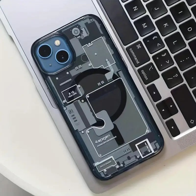Transparent Magnetic iPhone Case for Multiple Models